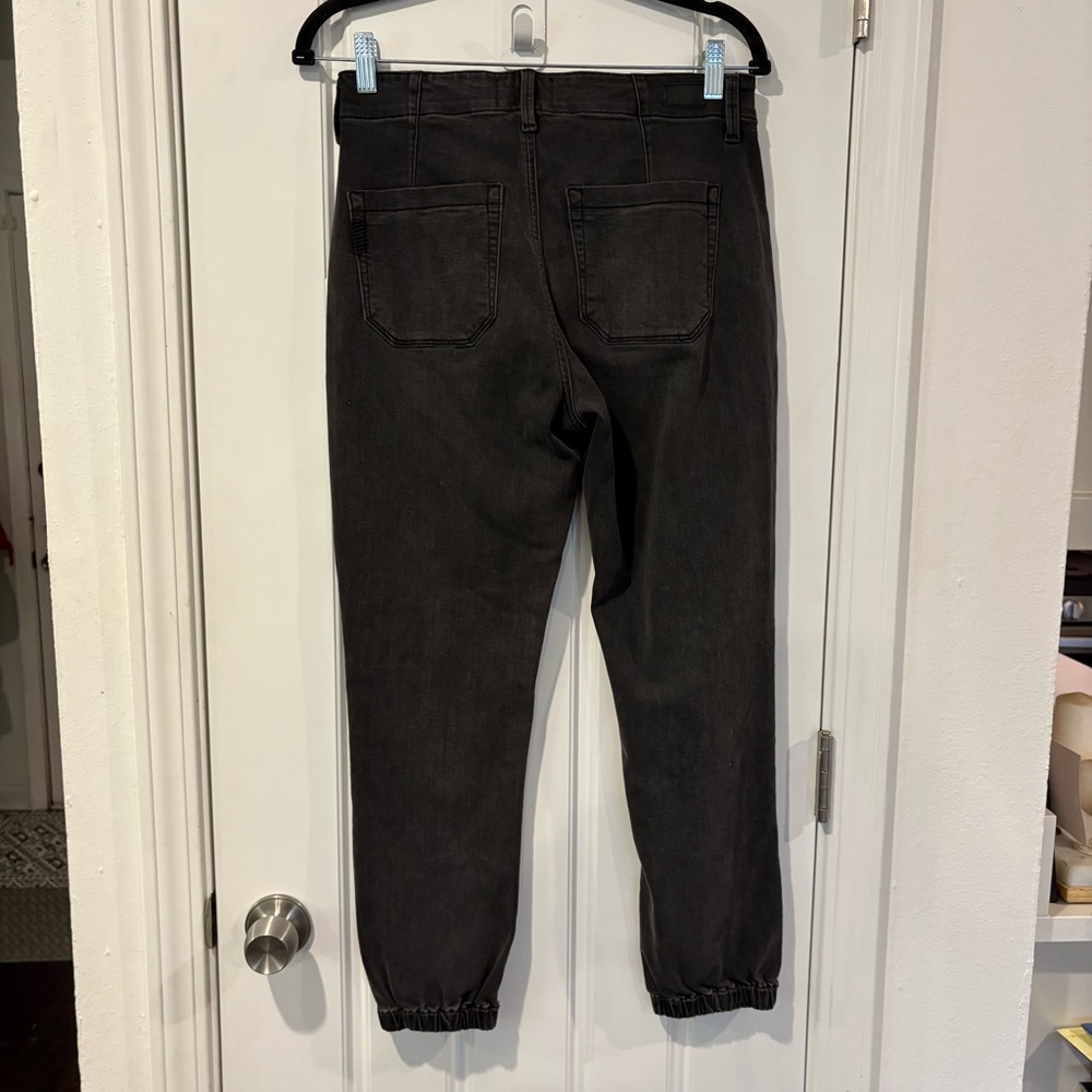 PAIGE Mayslie Mid-Rise Jogger Jeans 28 faded mist - Picture 7 of 11